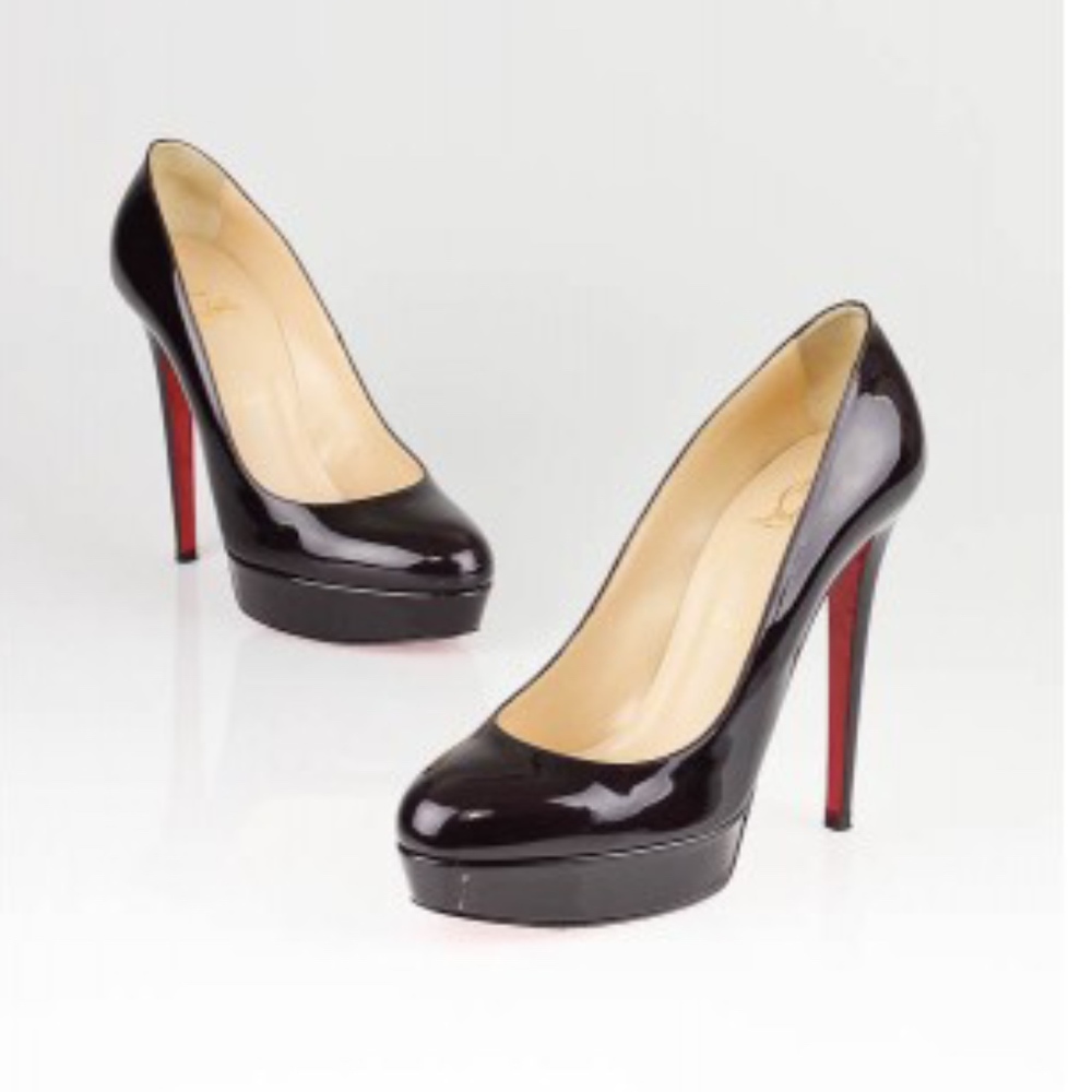 Christian Louboutin Bianca Heel Size 38.5 Ox Blood